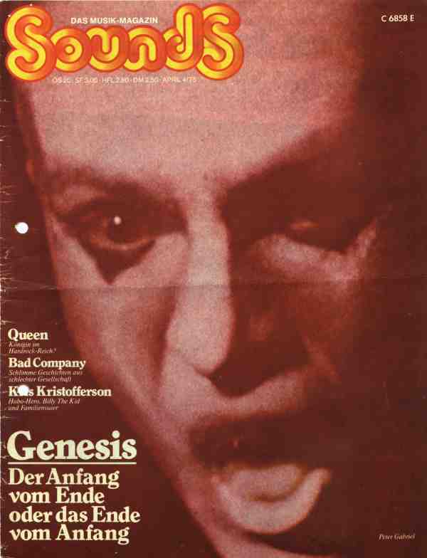 Sounds, April 1975