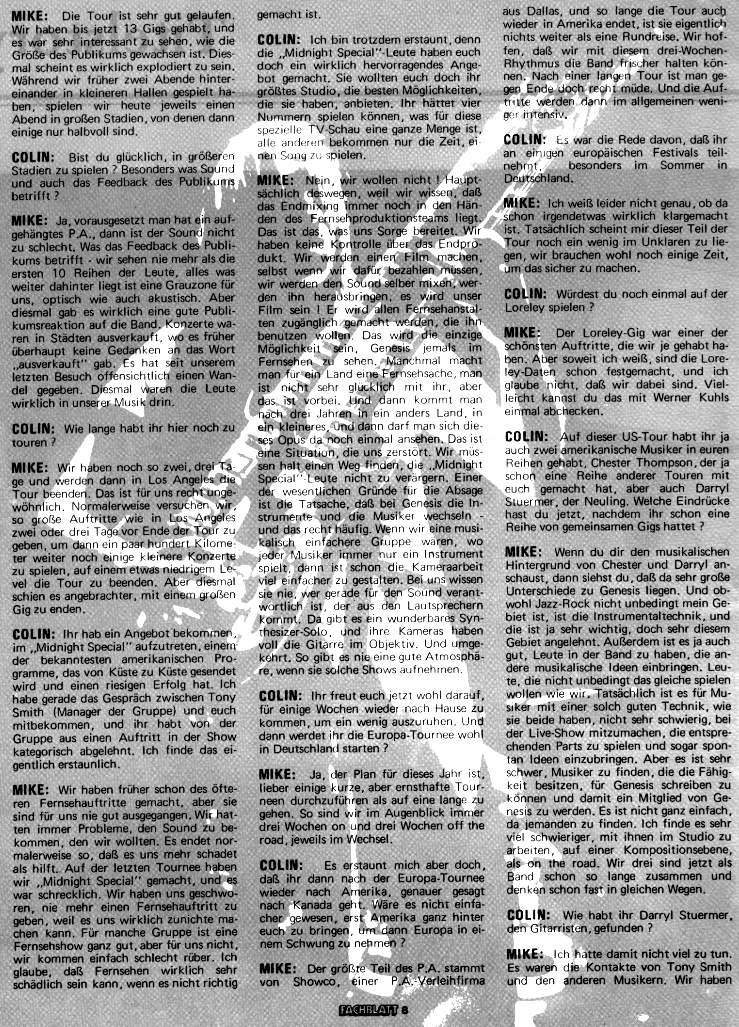 Fachblatt Musikmagazin, June 1978